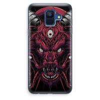 Hell Hound and Serpents: Samsung Galaxy A6 (2018) Transparant Hoesje Hell Hound and Serpents: Samsung Galaxy A6 (2018) Transparant Hoesje