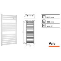 Plieger Designradiator Vale 1820 x 660 mm Mat Zwart Plieger Designradiator Vale 1820 x 660 mm Mat Zwart