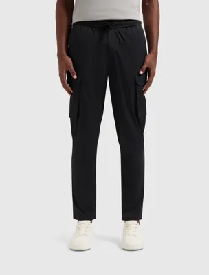 Pure Path Crêpe Stretch Cargobroek Zwart - Maat S - Kleur: Zwart | Soccerfanshop
