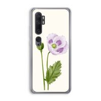 Purple poppy: Xiaomi Mi Note 10 Transparant Hoesje