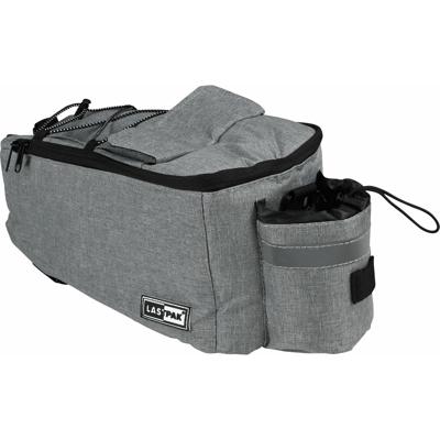 Lastpak Fietskoeltas - 7 liter - met schouderriem en extra opbergvak - grijs