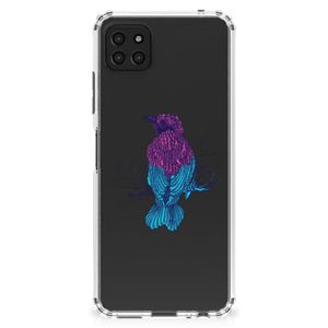 Samsung Galaxy A22 5G Stevig Bumper Hoesje Merel