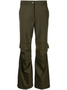 P.A.R.O.S.H. pantalon ample à poches cargo - Vert