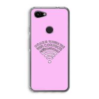 Home Is Where The Wifi Is: Google Pixel 3a Transparant Hoesje
