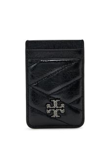 Tory Burch porte-cartes à plaque logo Kira - Noir