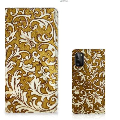 Telefoon Hoesje Samsung Galaxy A41 Barok Goud