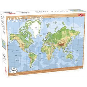 Puzzel World Map Puzzel