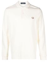 Fred Perry polo en coton à logo brodé - Tons neutres