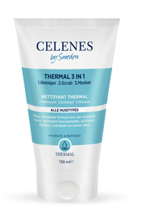 Celenes by Sweden Thermal Thermische 3 in 1 Reinigende Peelingmasker