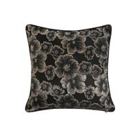 Kussen Home ESPRIT Zwart Gouden 45 x 15 x 45 cm