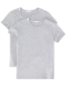 Dolce & Gabbana Kids lot de deux t-shirts classiques - Gris