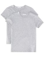 Dolce & Gabbana Kids lot de deux t-shirts classiques - Gris