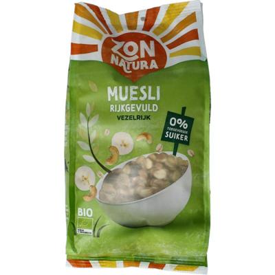Zonnatura muesli rijk gevuld bio