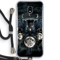 Sinister Wings: Samsung Galaxy J3 (2017) Transparant Hoesje met koord