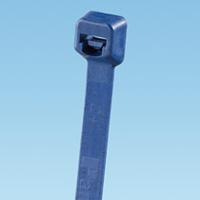 Panduit Cable Tie, 3.9"L (100mm), Miniature, Metal Detectable Polypropylene, Dark Blue, 100pc kabelbinder Polypropyleen (PP) Blauw - thumbnail