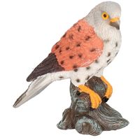 Vogel decoratie beeldje torenvalk 11 cm   -
