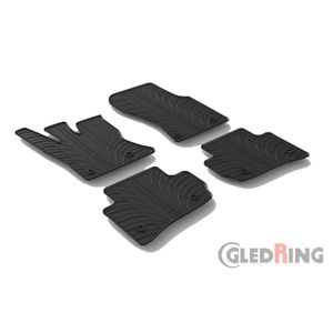 Rubbermatten passend voor Range Rover Velar 12/2017- (T-Design 4-delig) GL0524