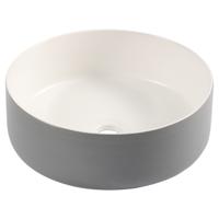 Waskom Differnz Mira 12x36 cm Grijs/Wit