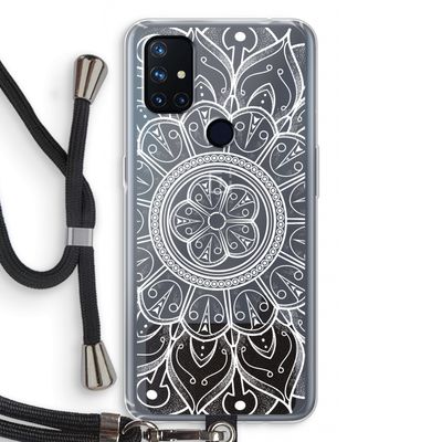 Roses Are Red: OnePlus Nord N10 5G Transparant Hoesje met koord