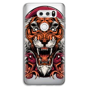 Tiger and Rattlesnakes: LG V30 Transparant Hoesje