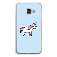 Eenhoorn: Samsung Galaxy A3 (2016) Transparant Hoesje