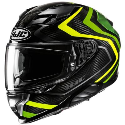 HJC F71 Carbon Nevio, Integraalhelm, Zwart Geel