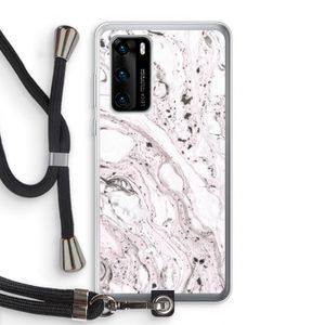 Mengelmoes: Huawei P40 Transparant Hoesje met koord