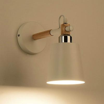 Trap gangpad bed slaapkamer muur lamp creatieve eenvoudige achtergrond restaurant Oblique vat Light AC 220V (wit)