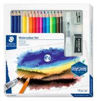 Kleurpotloden staedtler watercolor aquarel 18dlg | 4 stuks