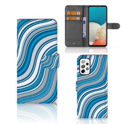 Samsung Galaxy A73 5G | Telefoon Hoesje | Waves Blue