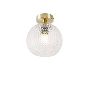 QAZQA Art Deco plafondlamp messing - Sphere