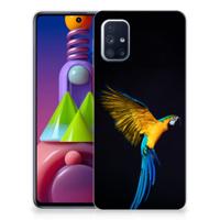 Samsung Galaxy M51 | TPU Hoesje | Papegaai