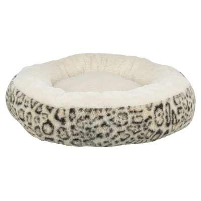 TRIXIE HONDENMAND LEO SOFT ROND PLUCHE CREME / PANTERPRINT