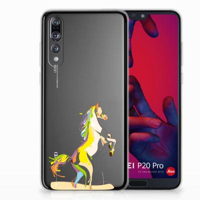 Huawei P20 Pro Telefoonhoesje met Naam Horse Color Huawei P20 Pro Telefoonhoesje met Naam Horse Color