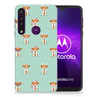 Motorola One Macro | TPU Hoesje | Pups