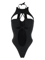 ANDREĀDAMO maillot de bain à découpe - Noir ANDREĀDAMO maillot de bain à découpe - Noir
