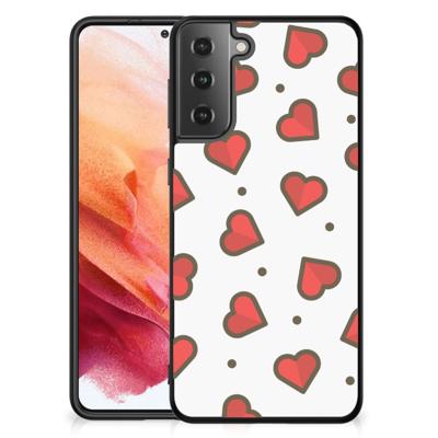 Samsung Galaxy S21 Back Case Hearts
