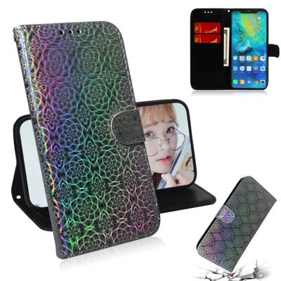 Voor Huawei mate 20 Pro effen kleur kleurrijke magnetische Buckle horizontale Flip PU lederen draagtas met houder & kaartsleuven & portemonnee & Lanya