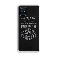 Life: Galaxy A51 4G Transparant Hoesje