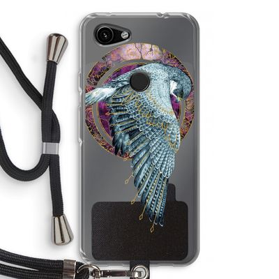 Golden Falcon: Pixel 3a Transparant Hoesje met koord