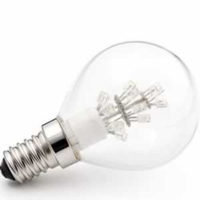 Konstsmide LED kogellamp klein deco E14 warm wit 2100K