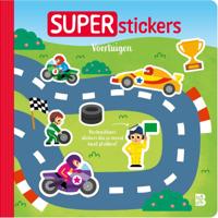 Superstickers: Voertuigen (Kartonboek)