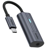 Rapoo USB-C Adapter, USB-C naar 3,5 mm Audio - thumbnail