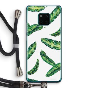 Lange bladeren: Huawei Mate 20 Pro Transparant Hoesje met koord