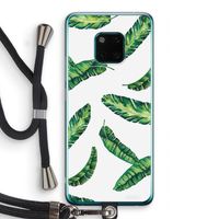 Lange bladeren: Huawei Mate 20 Pro Transparant Hoesje met koord