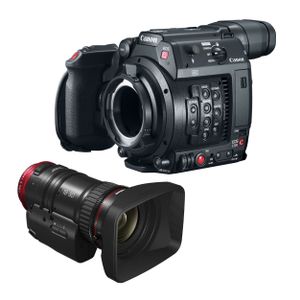 Canon EOS C200 videocamera + CN-E18-80mm