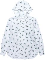 Comme Des Garçons Shirt chemise imprimée à capuche - Blanc