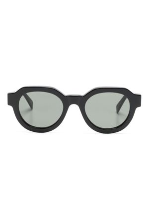 Retrosuperfuture lunettes de soleil Vosto à monture ronde - Noir