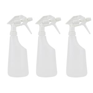 Plantenspuiten/waterspuiten - 10x - 0,6 liter - transparant - kunststof - Waterverstuivers