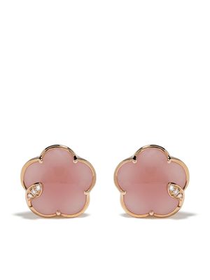 Pasquale Bruni puces d'oreilles Bon Ton en or rose 18ct à ornements